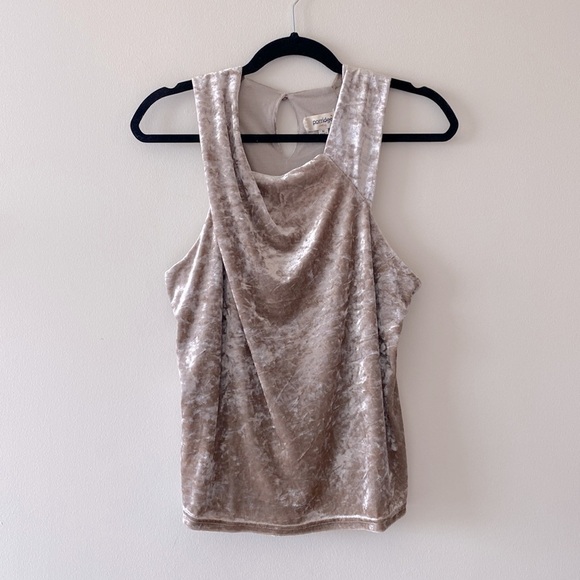 Anthropologie Porridge Jessie Velvet Halter Top - Picture 7 of 14